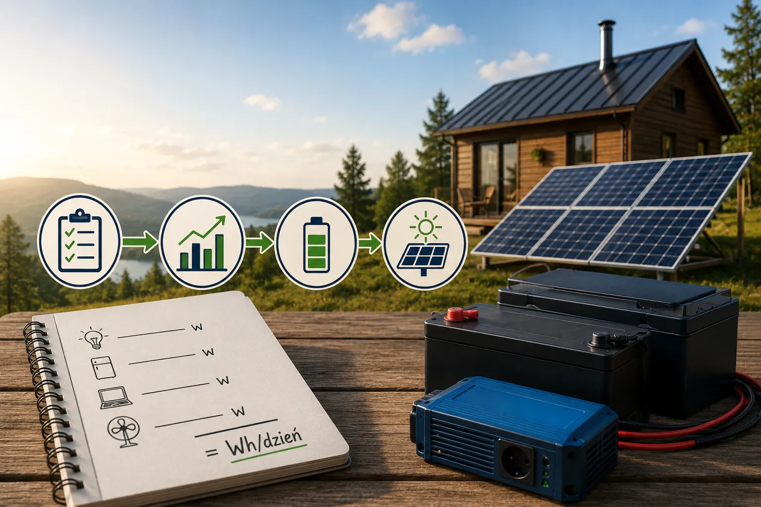 jak zasilić urządzenie off-grid